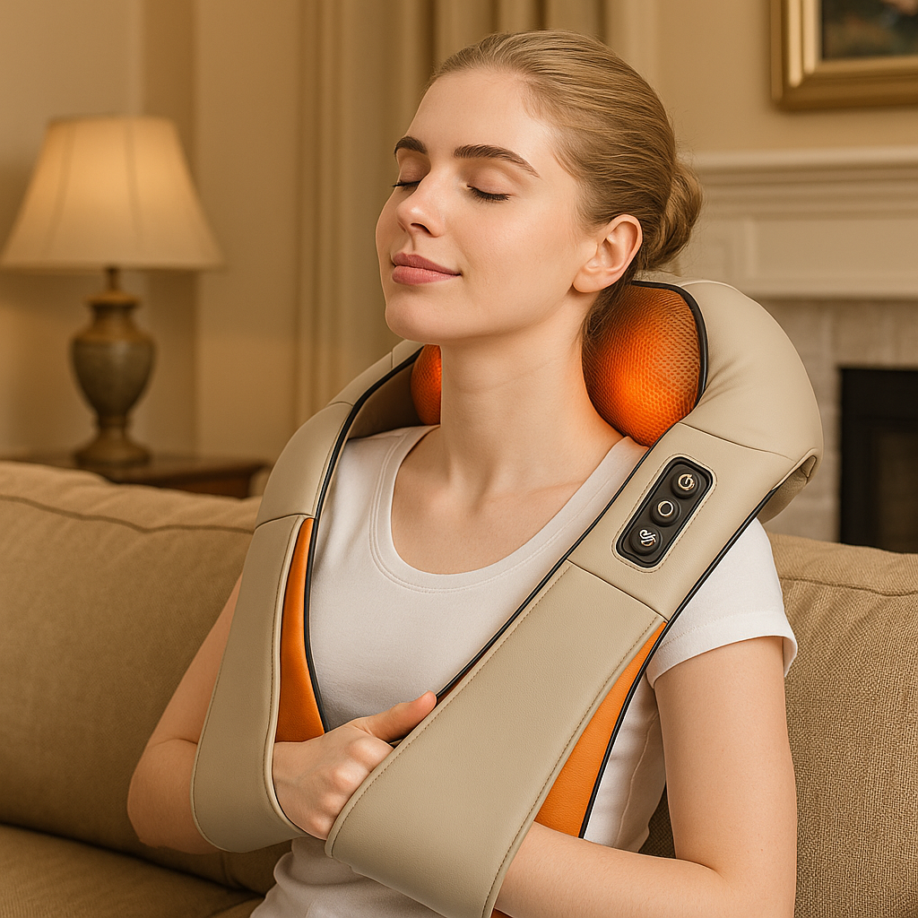 Masajeador Ortopedico de Cuello y Espalda